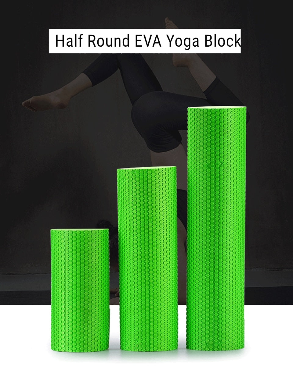 Half Round Yoga Block Nomad Training Gear