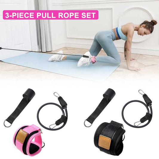 3 Piece Resistance Set with Ankle Strap Nomad Training Gear