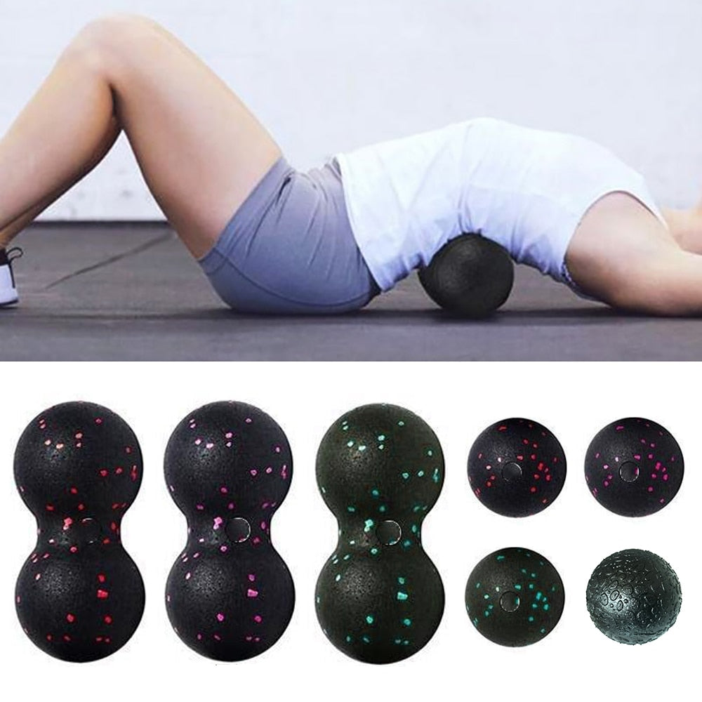 Myofascia Release Massage Ball and Peanut Nomad Training Gear